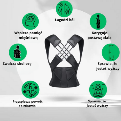 Korektor Postawy – Stój prosto. Odciąż plecy. Poczuj różnicę już od pierwszego dnia.